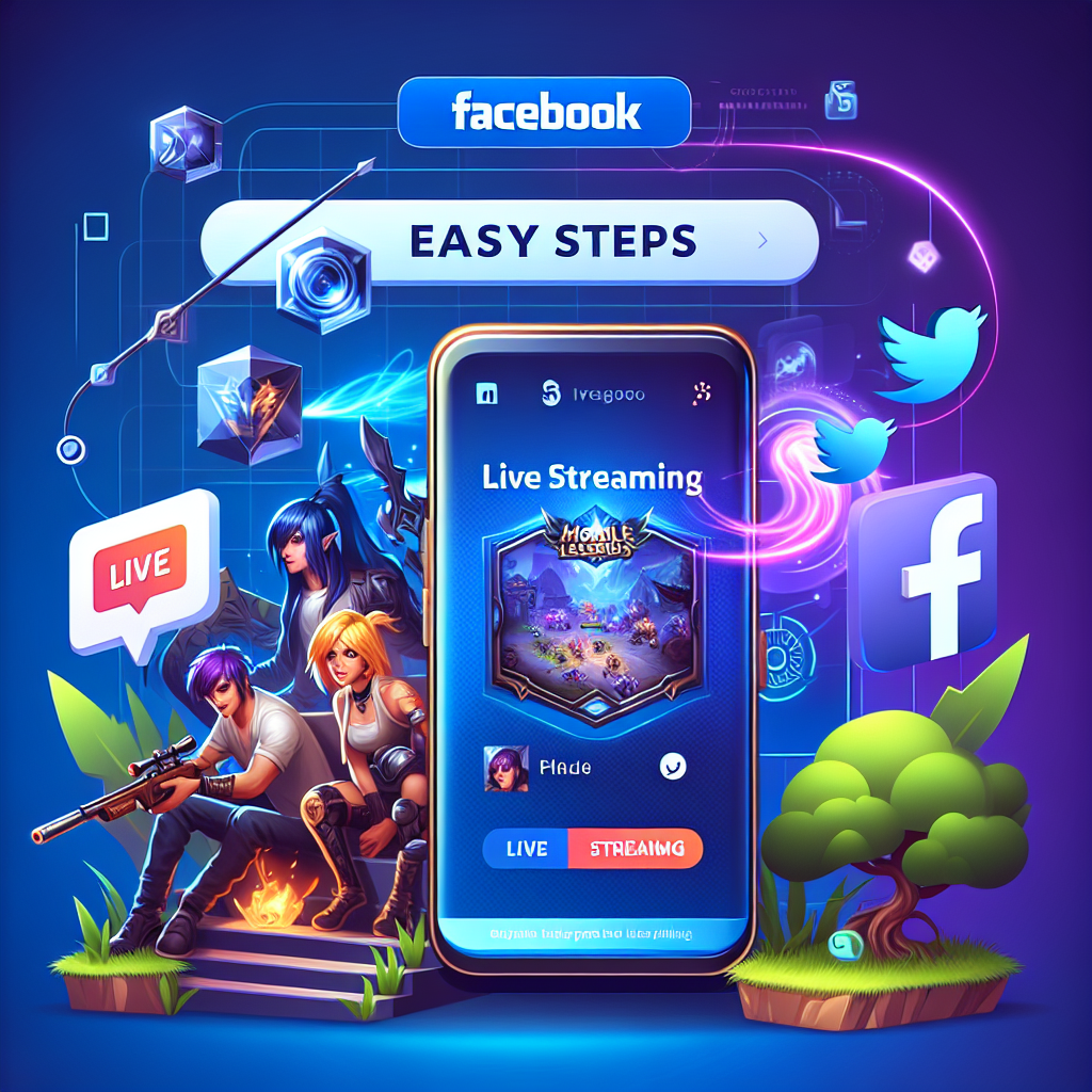 Cara Mudah Live Streaming Mobile Legends di Facebook