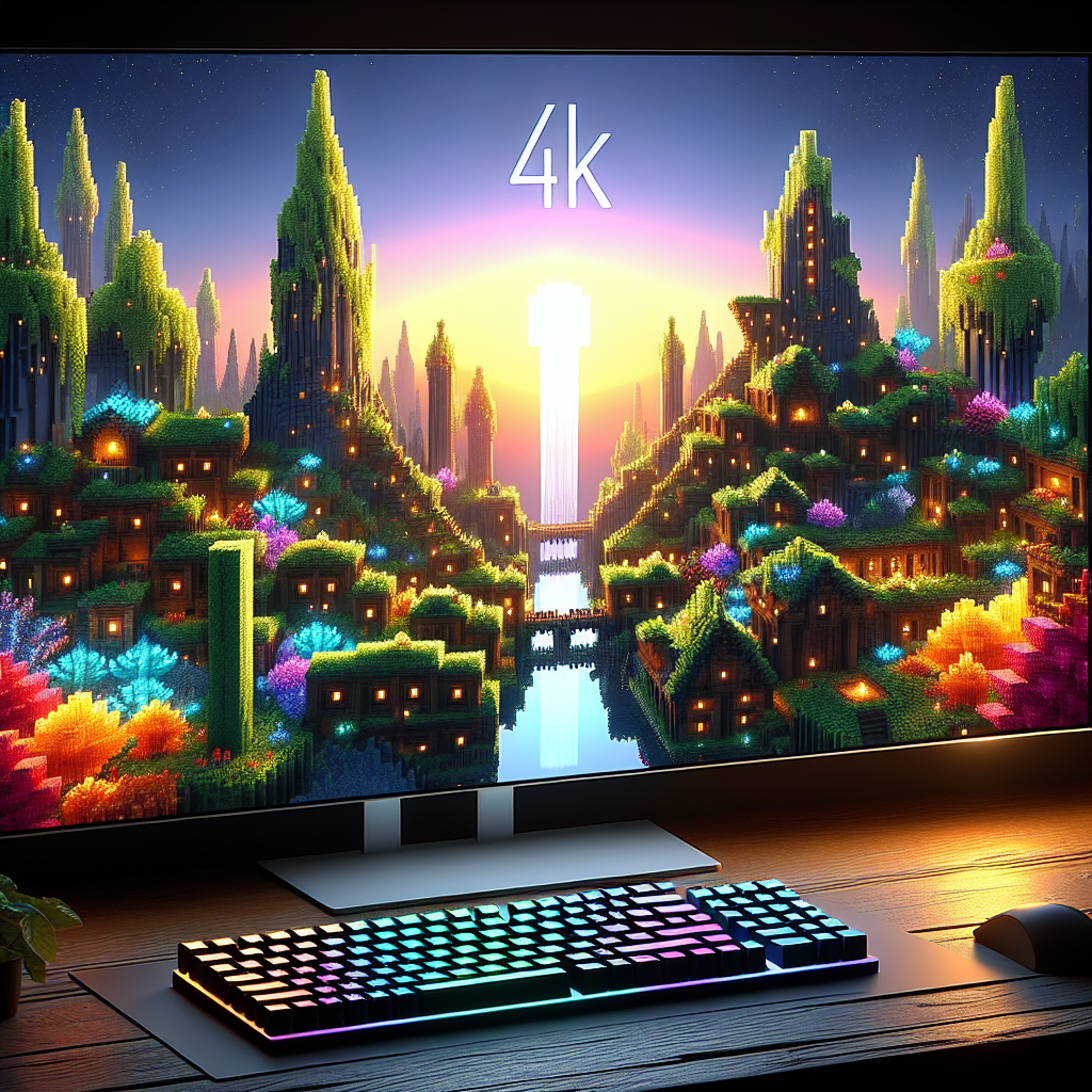 Jelajahi Wallpaper Minecraft 4K yang Menakjubkan: Ubah Layar Anda Sekarang!
