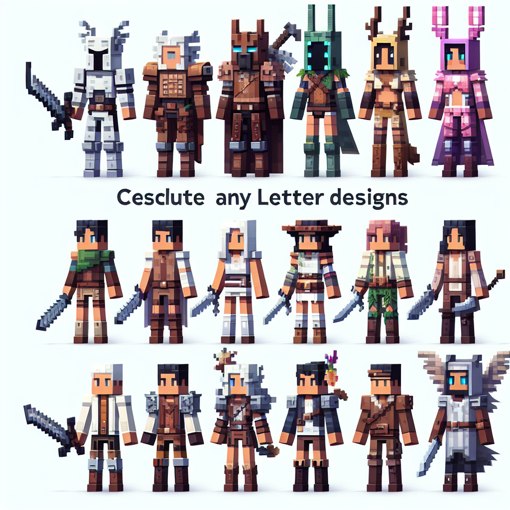Temukan Gambar Skin Minecraft Terbaik untuk Avatar Anda
