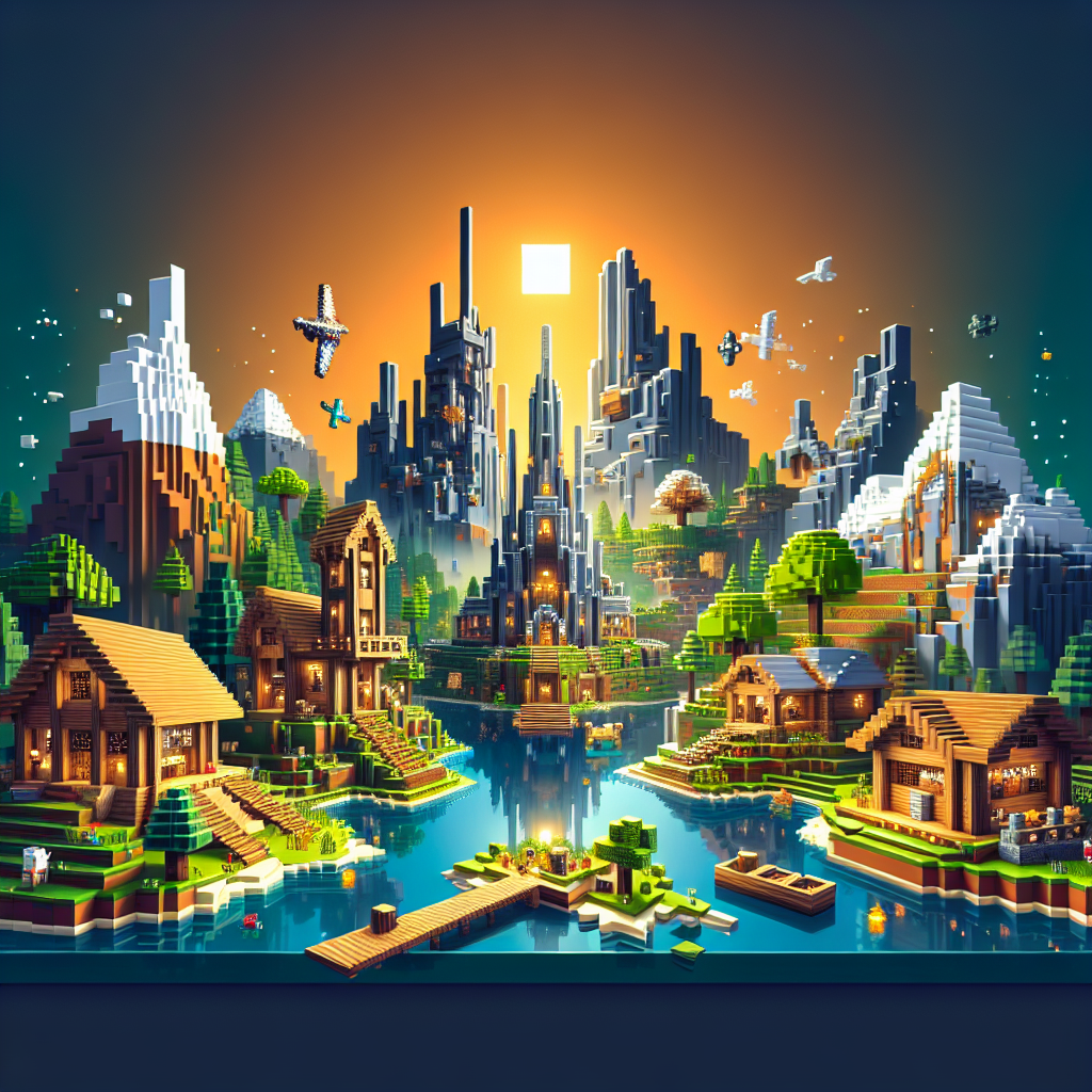 Menguasai Desain Blok di Minecraft: Tip dan Teknik Pembuatan Kreatif