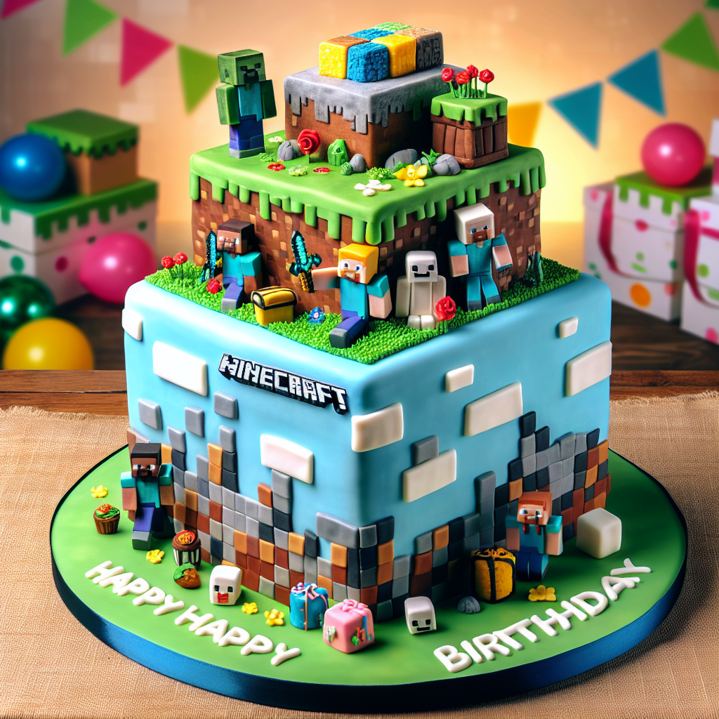 Ide Kreatif untuk Kue Ulang Tahun Minecraft yang Akan Membuat Tamu Anda Terkagum-kagum